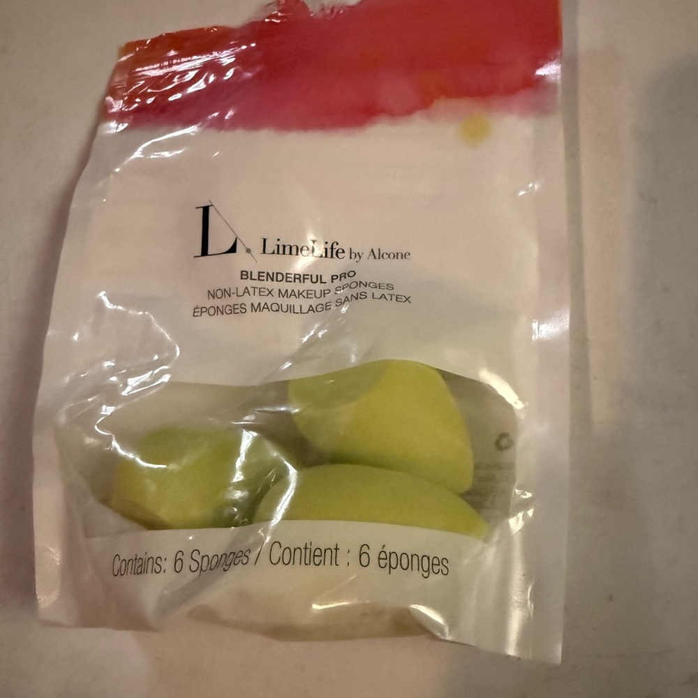 Limelife blenderful pro makeup sponges yellow